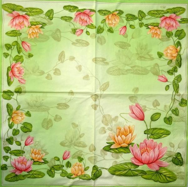 092 Flowers Others - 3 ply (grün) - Maki